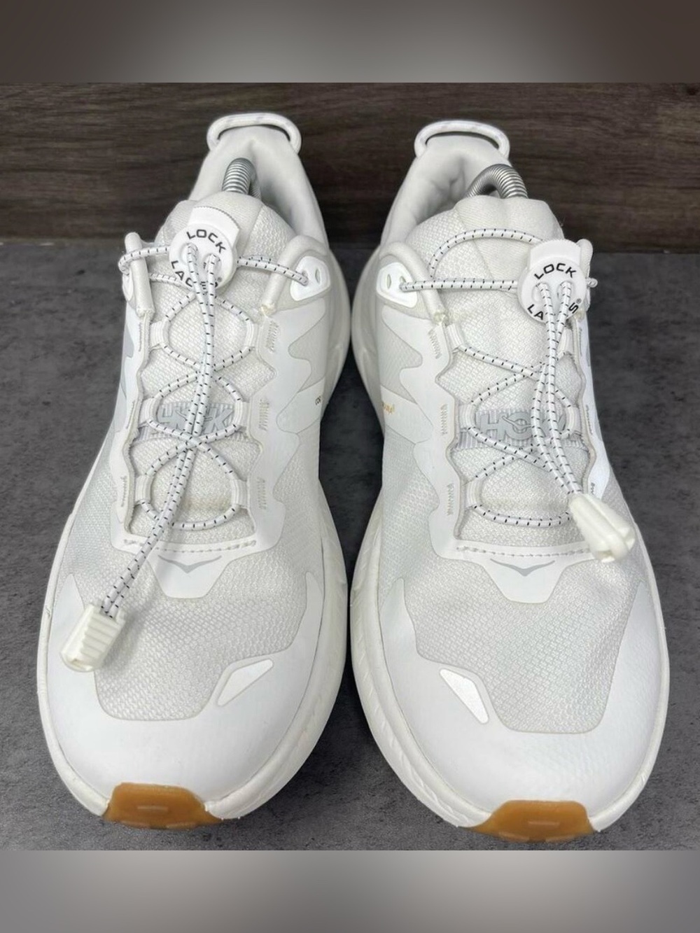 Hoka 💅 Transport Cordura Women’s Hiking Running Athletic White 1123154 WWH NEW - Picture 8 of 12